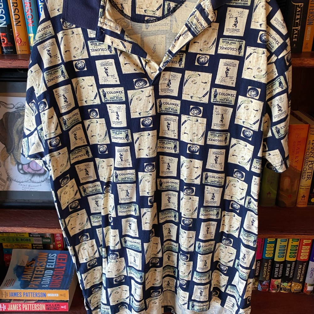 Vintage Players Van Heusen Polo Shirt 100% Cotton
